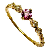 9号 粉色碧玺 钻石 戒指 K18黄金 18K 0.9g 女士
【中古】【真子质店】【NN】




【IST】