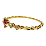 9号 粉色碧玺 钻石 戒指 K18黄金 18K 0.9g 女士
【中古】【真子质店】【NN】




【IST】