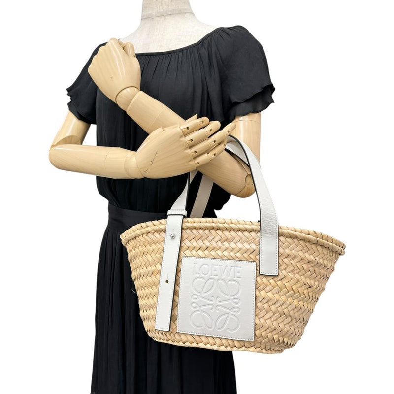 LOEWE/ロエベ】 バスケットバッグ かごバッグ ハンドバッグ ラフィア