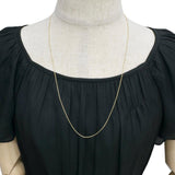 【TIFFANY&Co./Tiffany】 Long Azuki Chain Necklace K18 Gold 18K 2.3g 61cm Ladies
【Used】【Makoto Shichiten】【BL】




【MoMiMa】