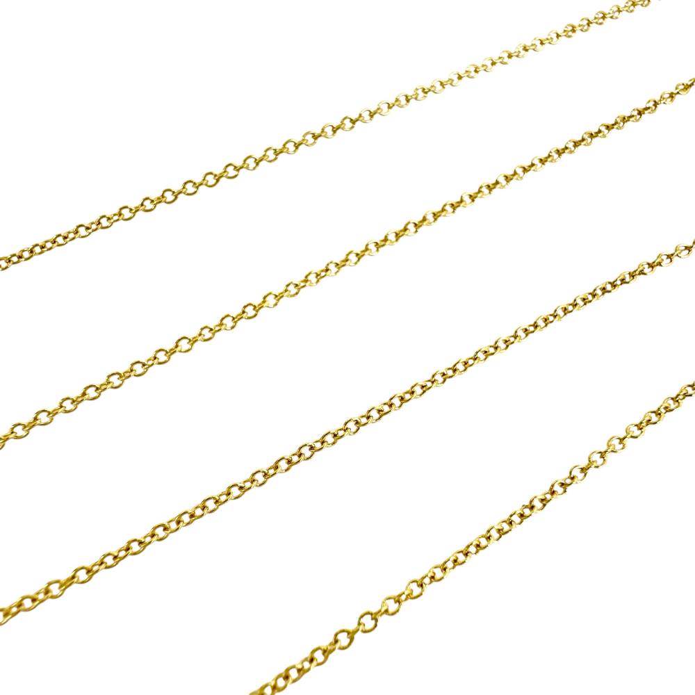 TIFFANY&Co./ティファニー】 ロング アズキチェーン チェーンのみ