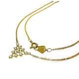 [HOSHInoSUNA] Diamond Total 0.51ct Necklace K18 Gold 18K 3.9g 42cm Women's
[Used] [Makoto Shichiten] [NN]

[SYMi]