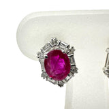 Ruby 0.71/0.75ct Total 0.16×2ct Diamond Earrings K18WG 18K White Gold 2.2g Ladies
【Used】【Makoto Shichiten】【NN】


【YYx】
