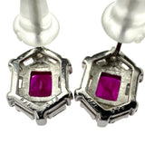 Ruby 0.71/0.75ct Total 0.16×2ct Diamond Earrings K18WG 18K White Gold 2.2g Ladies
【Used】【Makoto Shichiten】【NN】


【YYx】