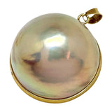 Mabe Pearl / Pearl approx. 21.0mm Pendant Top K18 Gold 18K 8.1g Ladies
[Used] [Makoto Shichiten] [NN]




[MaxMi]