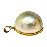 Mabe Pearl / Pearl approx. 21.0mm Pendant Top K18 Gold 18K 8.1g Ladies
[Used] [Makoto Shichiten] [NN]




[MaxMi]