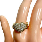 12号【Ponte Vecchio/PV】 心形链钻石 共0.90ct 戒指 K18黄金 18K 9.9g 女士
【中古】【真子质店】【NN】




【TIYK】