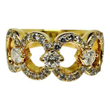 11号【HOSHInoSUNA/星の砂】 ダイヤモンド 計0.70ct リング・指輪 K18ゴールド 18金 6.8g レディース
【中古】【真子質店】【NN】




【IDMoT】
