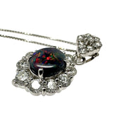 ブラックオパール 0.96ct ダイヤモンド 計1.33ct ネックレス Pt900プラチナ/Pt850プラチナ 7.2g 40cm レディース
【中古】【真子質店】【NN】




【IDSY】