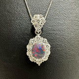 ブラックオパール 0.96ct ダイヤモンド 計1.33ct ネックレス Pt900プラチナ/Pt850プラチナ 7.2g 40cm レディース
【中古】【真子質店】【NN】




【IDSY】