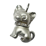 Dog Motif Diamond 0.02ct Pendant Top K18WG White Gold 18K 3.6g Ladies
【Used】【Makoto Shichiten】【NN】

【KIMo】