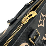 【LOUIS VUITTON/ルイ・ヴィトン】 スピーディ・バンドリエール25 M58947 2WAYショルダーバッグ ハンドバッグ モノグラムアンプラント ブラック＆アイボリーレザー/ゴールド金具 レディース【中古】【真子質店】【BL】




【TMixMo】