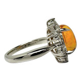 10.5 Fire Opal 2.386ct Diamond Total 0.52ct Ring Pt900 Platinum 8.6g Women's
[Used] [Makoto Shichiten] [NN]




[SSx]