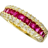 18号 ルビー 0.68ct ダイヤモンド 0.41ct リング・指輪 K18ゴールド 18金 5.2g レディース
【中古】【真子質店】【NN】




【SSx】