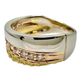 Size 12 Diamond Total 0.28ct Ring Pt950 Platinum/K18YG Yellow Gold 18k/K18PG Pink Gold 6.6g Ladies
【Used】【Makoto Shichiten】【NN】




【MiTMo】