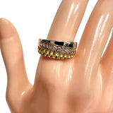 Size 12 Diamond Total 0.28ct Ring Pt950 Platinum/K18YG Yellow Gold 18k/K18PG Pink Gold 6.6g Ladies
【Used】【Makoto Shichiten】【NN】




【MiTMo】