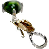 2WAY Green Tourmaline 6.432 ct Diamond 0.043ct Pendant Top K18YG Yellow Gold 18K/K18WG White Gold 18K 4.8g Ladies
[Used] [Makoto Shichiten] [NN]

[YYx]