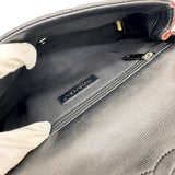 【CHANEL/シャネル】 マトラッセ チェーンショルダー 幅22cm ショルダーバッグ 23番台（2017年） レザー ブラック/マルチカラー/シルバー金具 レディース【中古】【真子質店】【BL】




【MaYMax】