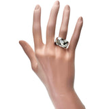 12号【Van Cleef & Arpels/ヴァンクリーフ＆アーペル】 マーケトリー ホワイト＆ブラックシェル リング・指輪 K18WGホワイトゴールド 18金 12.8g 52 レディース
【中古】【真子質店】【GD】




【MoxYx】