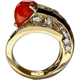 10号【CARTIER/カルティエ】 ヴィンテージ サンゴ/珊瑚 ダイヤモンド ルビー リング・指輪 K18ゴールド 18金 8.7g 49 レディース
【中古】【真子質店】【GD】




【IxDMox】