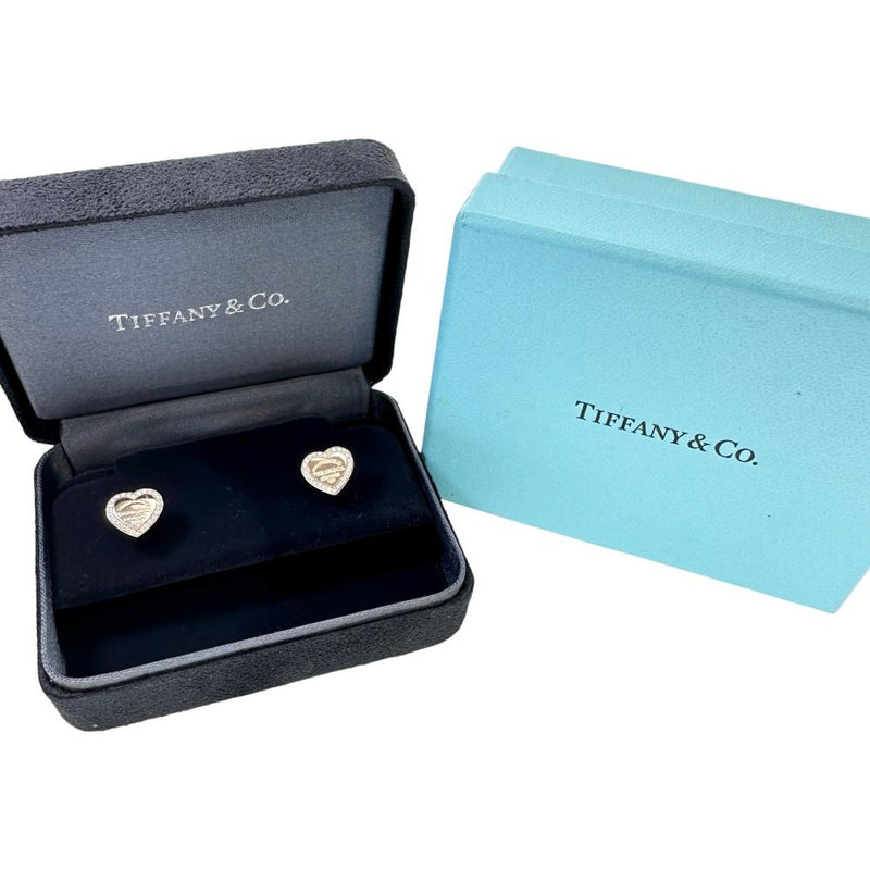 TIFFANY&Co./ティファニー】 リターントゥ ダイヤモンド ピアス K18PG