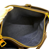 【LOUIS VUITTON/ルイ・ヴィトン】 トリアノンMM M46487 モノグラムアンプラント ハンドバッグ レザー ブラック＆ネイビー/ゴールド金具 レディース【中古】【真子質店】【BL】




【TKSD】