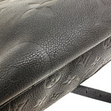 【LOUIS VUITTON/ルイ・ヴィトン】 トリアノンMM M46487 モノグラムアンプラント ハンドバッグ レザー ブラック＆ネイビー/ゴールド金具 レディース【中古】【真子質店】【BL】




【TKSD】