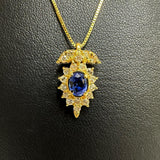 サファイア 0.62ct ダイヤモンド 計0.48ct ネックレス K18ゴールド 18金 4.8g 39.5cm レディース
【中古】【真子質店】【NN】




【MiSI】