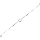 Heart Bracelet K18WG White Gold 18K 2.2g 18cm Ladies
【Used】【Makoto Shichiten】【BL】




【MaDx】
【ex】
