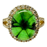 12号 トラビッチェエメラルド 4.23ct ダイヤモンド 計0.58ct リング・指輪 K18ゴールド 18金 4.8g レディース
【中古】【真子質店】【NN】




【TxSx】