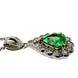 エメラルド 0.83ct ダイヤモンド 計0.58ct ネックレス Pt900プラチナ/Pt850プラチナ/K18ゴールド 7.2g 40cm レディース
【中古】【真子質店】【NN】




【IDMiMo】