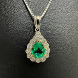 エメラルド 0.83ct ダイヤモンド 計0.58ct ネックレス Pt900プラチナ/Pt850プラチナ/K18ゴールド 7.2g 40cm レディース
【中古】【真子質店】【NN】




【IDMiMo】