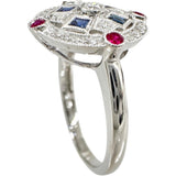 13号 ダイヤモンド 0.22ct サファイア 0.40ct ルビー 0.15ct リング・指輪 K18WGホワイトゴールド 18金 3.9g レディース
【中古】【真子質店】【NN】




【KIMo】