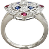 13号 ダイヤモンド 0.22ct サファイア 0.40ct ルビー 0.15ct リング・指輪 K18WGホワイトゴールド 18金 3.9g レディース
【中古】【真子質店】【NN】




【KIMo】