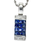 サファイア 0.98ct ダイヤモンド 0.05ct ネックレス K18WGホワイトゴールド 18金 5.7g 40cm レディース
【中古】【真子質店】【NN】




【IxxI】