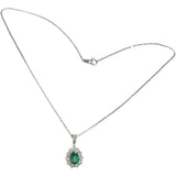 エメラルド 0.822ct ダイヤモンド 0.70ct ネックレス Pt850プラチナ/Pt900プラチナ 7.8g 40cm レディース
【中古】【真子質店】【NN】




【SYMi】