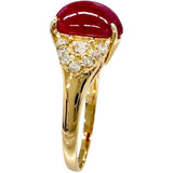 カボションカットルビー 5.03ct ダイヤモンド 0.35ct リング・指輪 K18ゴールド 18金 5.2g レディース
【中古】【真子質店】【NN】




【SMoK】