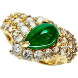 11号 カボションエメラルド 0.93ct ダイヤモンド 1.04ct リング・指輪 K18ゴールド 18金 7.1g レディース
【中古】【真子質店】【NN】




【IMoID】