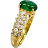 11号 カボションエメラルド 1.40ct ダイヤモンド 0.69ct リング・指輪 K18ゴールド 18金 5.5g レディース
【中古】【真子質店】【NN】




【IxMaD】