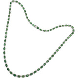 グリーングロシュラーガーネット 12.00ct ダイヤモンド 1.30ct ネックレス K18WGホワイトゴールド 18金 21.2g 43cm レディース
【中古】【真子質店】【NN】




【DxKx】