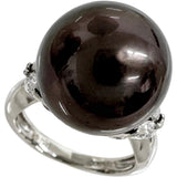 7号 黒蝶パール13.3mm ダイヤモンド 0.25ct リング・指輪 Pt900プラチナ 8.0g レディース
【中古】【真子質店】【NN】




【DYT】