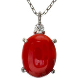 赤サンゴ 1Pダイヤモンド 0.03ct ネックレス Pt900プラチナ/Pt850プラチナ 2.2g 44.5cm レディース
【中古】【真子質店】【NN】




【IMoD】