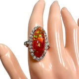 11号 ファイアオパール 8.56ct ダイヤモンド 計1.445ct リング・指輪 Pt950プラチナ 9.2g レディース
【中古】【真子質店】【NN】




【MiTMox】