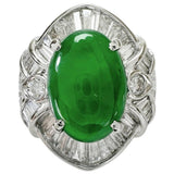 11.5号 ヒスイ（翡翠/樹脂含侵なし） 4.463ct ダイヤモンド 1.80ct リング・指輪 Pt900プラチナ 13.5g レディース
【中古】【真子質店】【NN】




【DYTx】