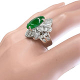 11.5号 ヒスイ（翡翠/樹脂含侵なし） 4.463ct ダイヤモンド 1.80ct リング・指輪 Pt900プラチナ 13.5g レディース
【中古】【真子質店】【NN】




【DYTx】
