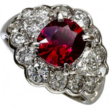 13.5号 ビルマ産ピジョンブラッドルビー 1.04ct ダイヤモンド 1.34ct リング・指輪 Pt900プラチナ 7.7g レディース
【中古】【真子質店】【NN】




【MaxxMa】