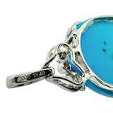 Turquoise 19.49ct Diamond 0.05ct Total Pendant Top K18WG White Gold 18K 6.0g Ladies
【Used】【Makoto Shichiten】【NN】


【MoMox】