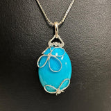 Turquoise 19.49ct Diamond 0.05ct Total Pendant Top K18WG White Gold 18K 6.0g Ladies
【Used】【Makoto Shichiten】【NN】


【MoMox】