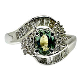 Size 14 Alexandrite 0.36ct Diamond Total 0.30ct Ring Pt900 Platinum 4.9g Ladies
【Used】【Makoto Shichiten】【NN】



【YMaMi】