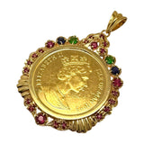 Isle of Man Cat 1/5oz Ruby Emerald Sapphire Pendant Top K24 Gold 24 Karat (Pure Gold)/K18 Gold 18 Karat 11.8g Ladies
【Used】【Makoto Shichiten】【NN】



【TMoMax】